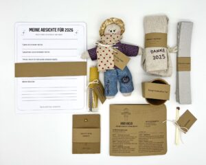 Año Viejo Kit 2025 Silvester Ritual handgemacht München mit Puppe Kerze Samen Año Viejo Kit 2025 Silvester Ritual handgemacht München mit Puppe Kerze Samen