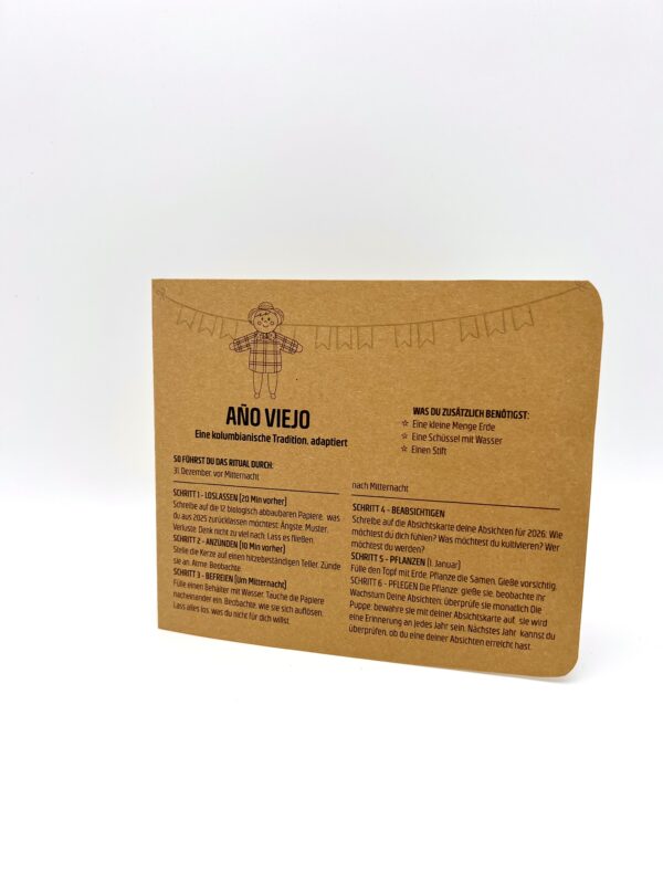 Instrucciones para kit de año viejo Instrucciones para kit de año viejo