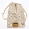 Hand-sewn keepsake bag with Danke 2025 embroidery Año Viejo Kit Hand-sewn keepsake bag with Danke 2025 embroidery Año Viejo Kit